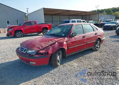 1999 Saab 9-3 Se from USA, damaged, VIN YS3DF58N3X2008176